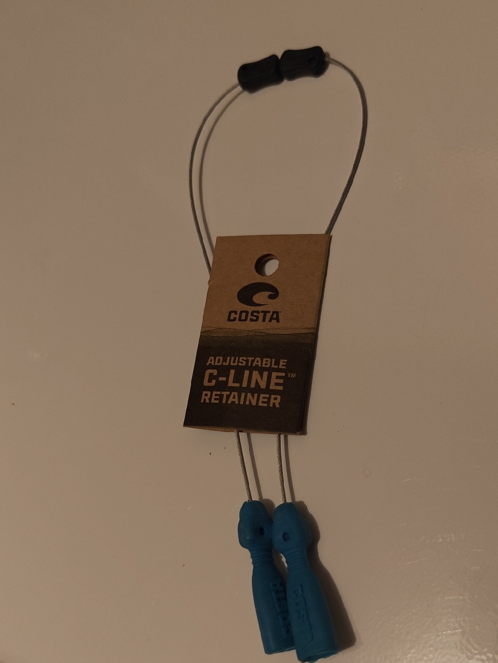 Costa Adjustable C-Line Retainer in Blue and Black